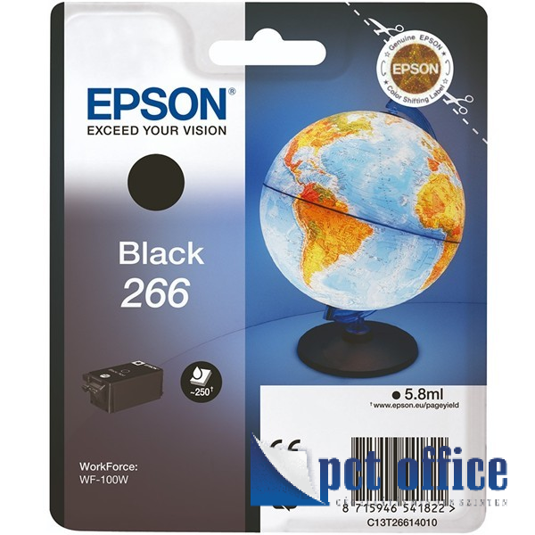 Tintapatron Epson T2661 5,8 ml Black Eredeti