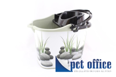 Felmosóvödör 14 L + csavaró Dekoros