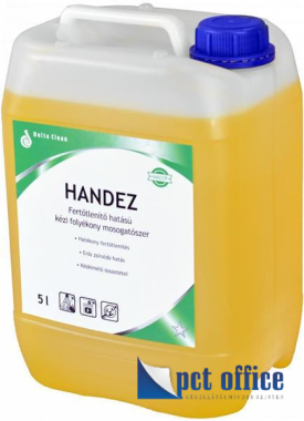 Mosogatószer 5 L Fertőtlenítő Handez (baktericid, fungicid)