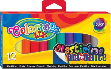 Gyurmakészlet 12 db-os Színes Colorino Kids