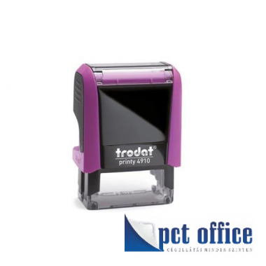 Bélyegzőház Trodat 4910 Printy 4.0 (26x9 mm) rózsaszín