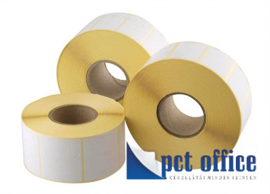 Etikett címke Thermo 75x36/37 mm /1000 db