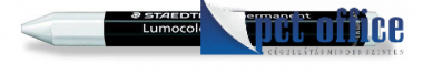 Jelölőkréta (omnigraph) mindenre író, vízálló Staedtler Lumocolor Fehér