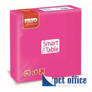 Szalvéta 2 rétegű 50db 33x33 cm FATO fukszia