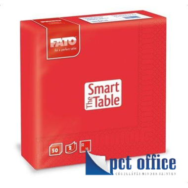 Szalvéta 2 rétegű 50db 33x33 cm FATO piros