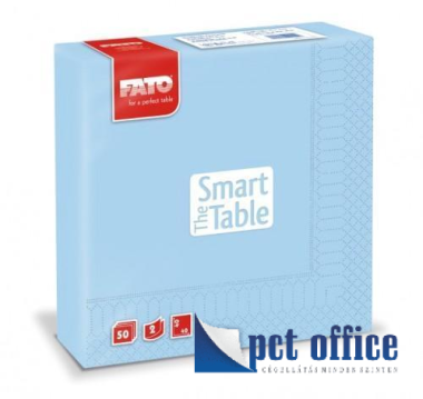 Szalvéta 2 rétegű 50db 33x33 cm FATO világoskék