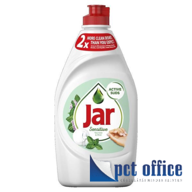 Mosogatószer 450 ml Jar Sensitive Zöld tea&menta
