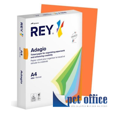 Másolópapír Color A4 80 gr Rey Adagio Intenzív Narancssárga 21