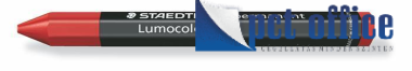 Jelölőkréta (omnigraph) mindenre író, vízálló Staedtler Lumocolor Piros