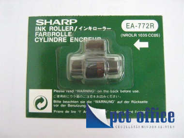 Számológéphez festékhenger EA-772R Sharp, fekete-piros