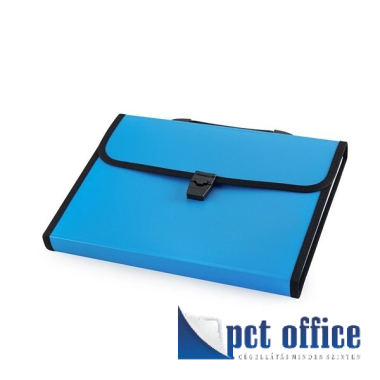 Irattartó Gumis Harmonikás mappa 13 részes A4 Bluering