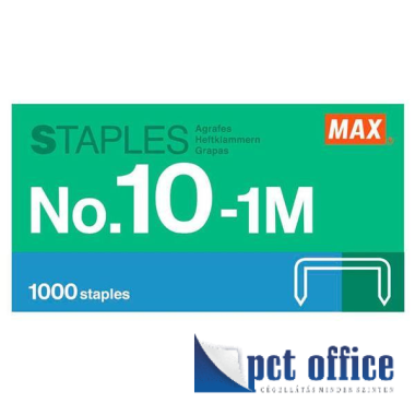 Tűzőgépkapocs No.10, MAX