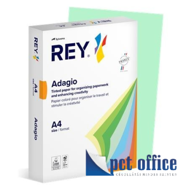 Másolópapír Color A4 80 gr Rey Adagio Pasztell Világoszöld 09