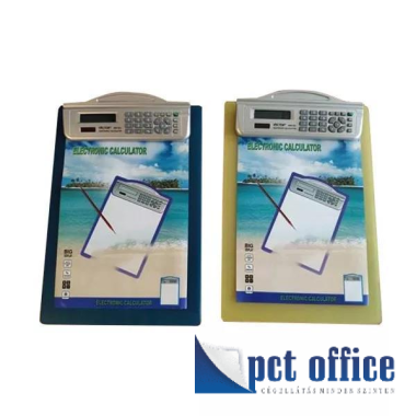 Felírótábla számológéppel Sakota