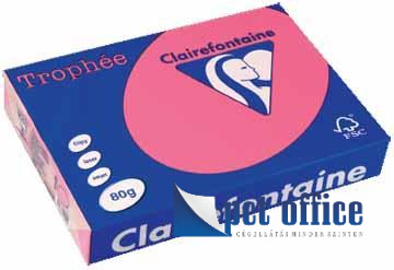 Másolópapír Color A4 80 gr Clairefontaine 1771 Intenzív rózsaszín
