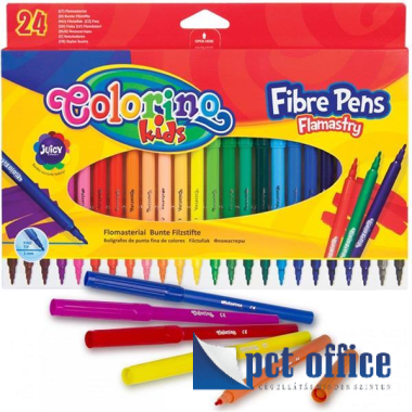 Filctoll készlet 24 db-os Colorino Kids