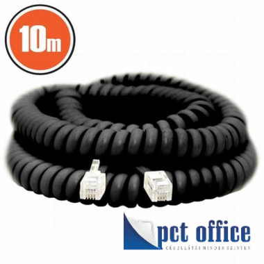 Telefon kábel spirál (RJ11) 3,6 m
