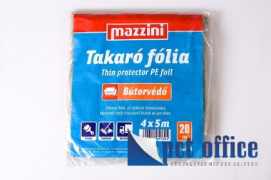Takarófólia 20 nm 4x5 m Mazzini bútorvédő