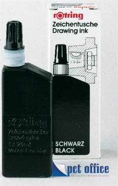 Tustinta Rotring 23 ml Fekete