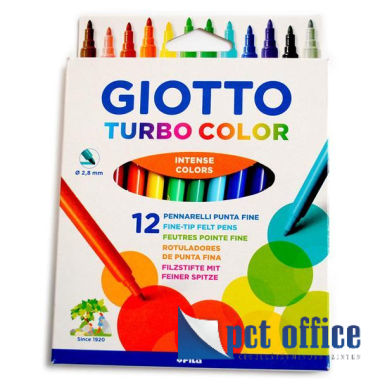 Filctoll készlet 12 db-os Turbo Color Giotto