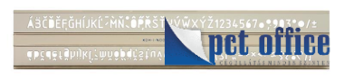 Betűsablon 7 mm Koh-I-Noor 748037