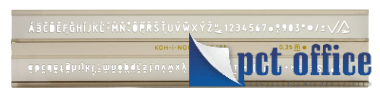 Betűsablon 3,5 mm Koh-I-Noor 748033