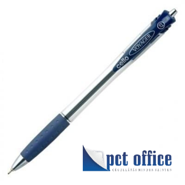 Golyóstoll nyomógombos Cello Voyager 0,7 mm