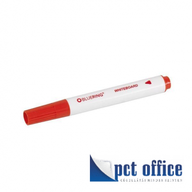Tábla- és flipchart marker Whiteboard Bluering kúpos 1-3 mm Piros