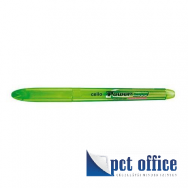Szövegkiemelő Cello Power 2000 1-4 mm Zöld