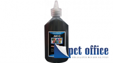 Üvegfesték Kontúr 40 ml Amos Fekete