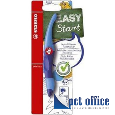 Rollertoll kupakos Stabilo EASYoriginal Start 0,5 mm kék tolltest, jobb kezes