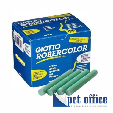 Táblakréta Színes 100 db-os Giotto Robercolor Zöld kerek