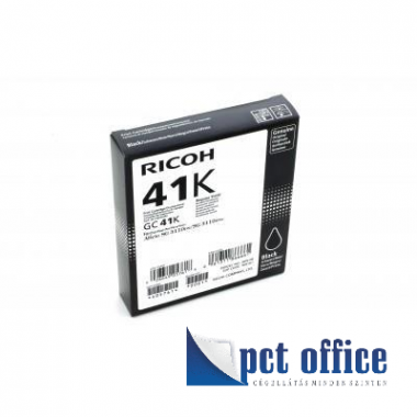 Tintapatron Ricoh SG3110 GC41 Black Eredeti