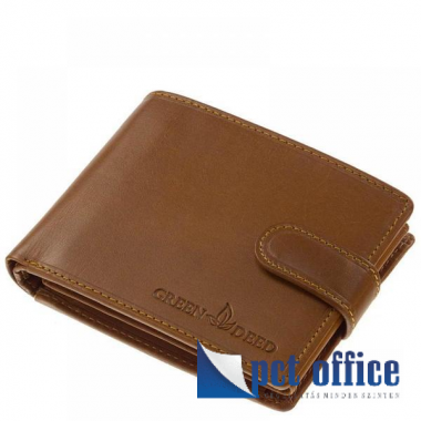 Pénztárca Férfi bőr Green Deed LC1021T
