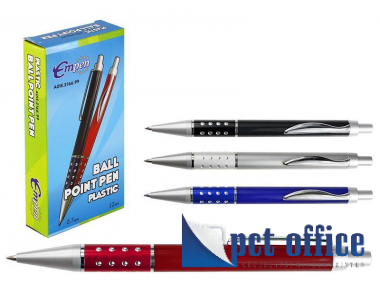 Golyóstoll kristály-fekete nyomógombos 0,7 mm A01e.2166