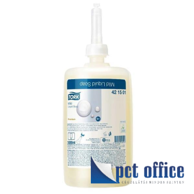 Folyékony szappan, 1 l, S1 rendszer, TORK Dispenser Soap Liquid Mild, enyhén illatosított