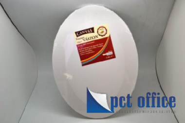 Festővászon ovális 30x40 cm Fakeretes