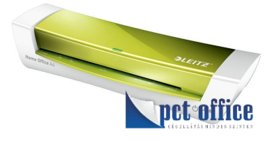 Laminálógép A4 80-125 mikron Leitz iLam Home Office zöld