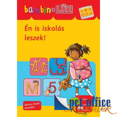 Foglalkoztató füzet Bambino LÜK Én is iskolás leszek