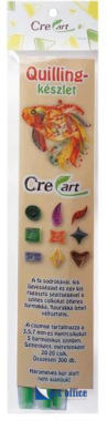 Quilling papír 300 db-os vegyes színekben