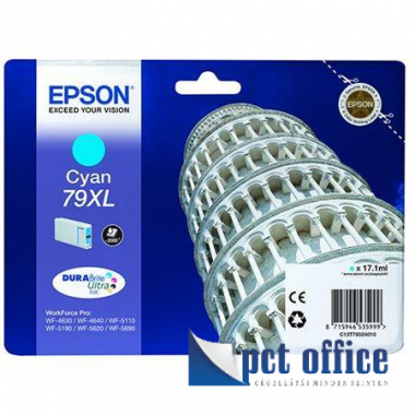 Tintapatron Epson T7902 79 Xl 17,1 ml Cyan Eredeti