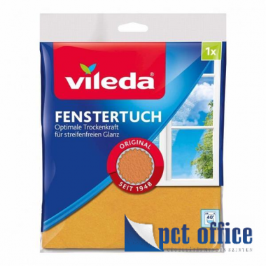 Törlőkendő ablaktörlő 30% mikroszállal Vileda