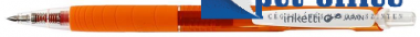 Zseléstoll nyomógombos Penac INKETTI 0,5 mm BA3601-21EF Narancssárga