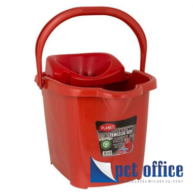 Felmosóvödör 15 L + csavaró UP604 AZ3 (görgős)