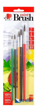 Ecsetkészlet 5 db-os (2, 4, 6, 8, 10) Ico