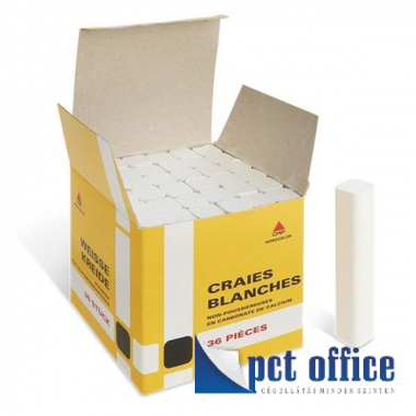 Táblakréta Fehér 36 db-os Grako Pormentes szögletes