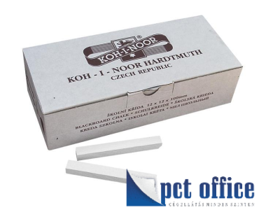 Táblakréta Fehér 100 db-os KOH-I-NOOR 111502 szögletes