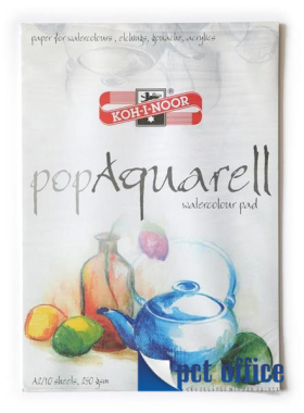 Vázlatfüzet A2 Aquarell 10 lap PopAquarell KOH-I-NOOR