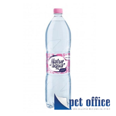 Ásványvíz, szénsavmentes, 1,5 l, NATUR AQUA DRS