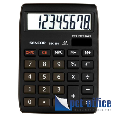 Számológép asztali 8 számjegy Sencor SEC 350